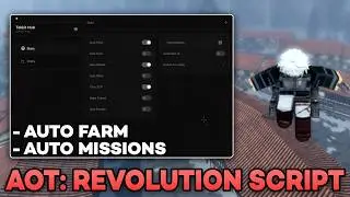 [FREE] Attack on Titan: Revolution Script | Auto Farm, Auto Mission, Auto Raid, Auto Wave (BLOXBIN)