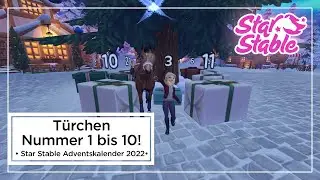 Türchen Nummer 1 bis 10 - Star Stable Adventskalender 2022