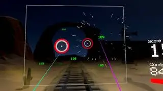 Rhythm Shooter Project VR - Development update 1 - Quest 3 Gameplay