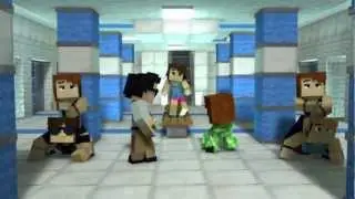 Minecraft Style - A Parody of PSY's Gangnam Style (Music Video)