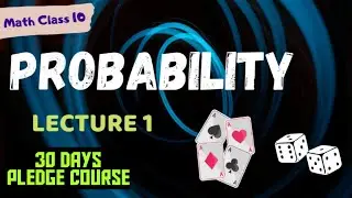Probability lecture 1| Experiment | CBSE Class 10 Maths