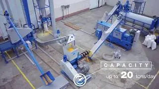 Soy processing line / Ukraine