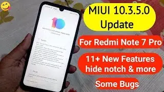 Redmi note 7 pro | MIUI 10.3.5.0 Global Stable update | Full Review & Download link