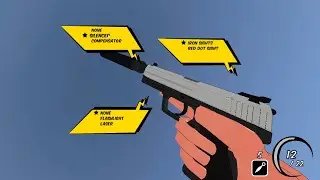 Comic Book Style FPS Attachment System - Unity 3D