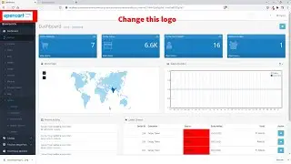 How to change logo of admin dashboard OpenCart3x