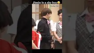 BTS-Shy boy Jimin can't do this😂