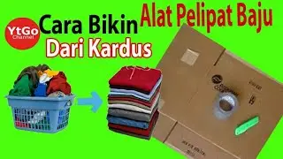 Cara Membuat Alat Pelipat Baju Dari Kardus Bekas Aqua