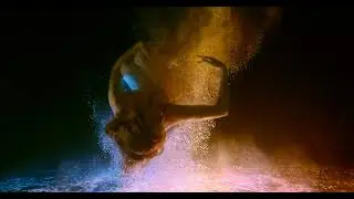 Underwater video shooting. mermaid