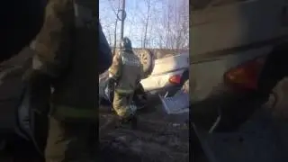 Ужасное ДТП с крутыми последствиями