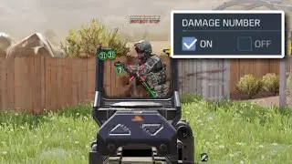 Enabled Damage Number While hitting the Enemy in Codm