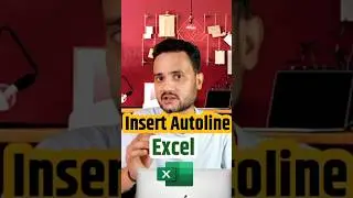 #Short How to insert Autoline in excel