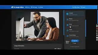 Smart AI Image Editor Project in Django | Edit, Enhance & Export Images | Source Code
