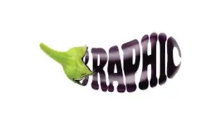 Professional 3D Typography in Corel draw | Eggplant | Bengan | illustration design | Hassan Jee Tech