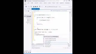 Functions and String Comparison Visual Studio C++