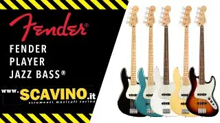 Fender Player Jazz Bass – Short Demo!