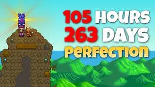 How long does it take to casually reach Perfection in Stardew Valley? | FULL MOVIE