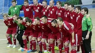 Беларусь -  Узбекистан - 3:5 (1:3). 03.12.2015 Обзор  матча.