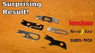 Keychain EDC Multi-Tools - Gerber vs Kershaw vs Night Ize vs Swiss Tech - Review and Comparison