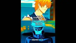 Ichigo VS Gojo#jujutsukaisen#bleach#anime#ichigo#gojo