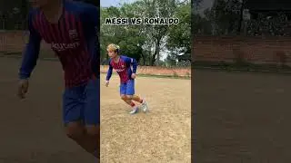 Ronaldo vs Messi#viral #youtubeshorts #football