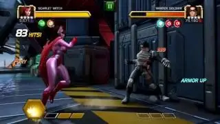 MCoC: ROL (Scarlet Witch vs Winter Soldier) -no audio-