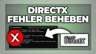 Windows DIRECTX Fehler / Errors beheben - Windows 10 / 11