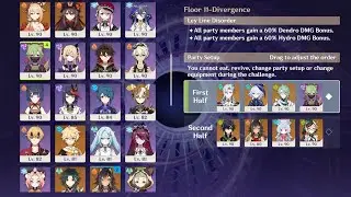 Spiral Abyss Floor 11 (Sep 2024) [9 Stars] | Genshin Impact