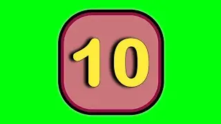 10 Second Timer Green Screen Timer 2023