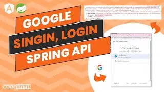 Google singin and login(User Management) with Angular 17 and custom Springboot 3x API Hindi video 31