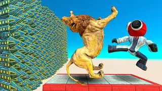 FATAL KICK Punch On The SPIKE ► Animal Revolt Battle Simulator