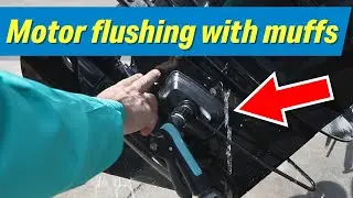 How to Flush Your Boat Motor On a Trailer
