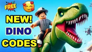 *NEW* ALL WORKING CODES FOR DINOSAUR RIDE SIMULATOR 2024 - ROBLOX DINOSAUR RIDE SIMULATOR CODES
