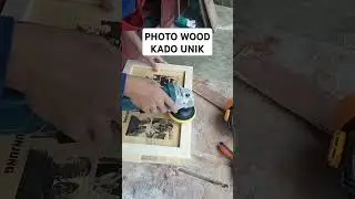 PHOTO WOOD | TRANSFER FOTO KE KAYU | KADP UNIK #woodworking #shorts #short #craft #djremix