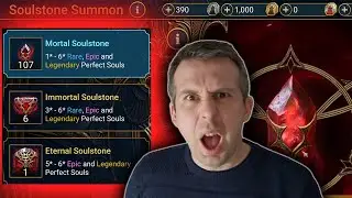OVER 100 SOULSTONES INSANE LUCK FOR THE DR! | Raid: Shadow Legends
