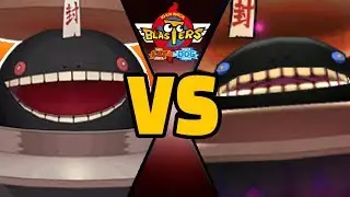 4 WOBBLEWOK vs ULTRA WOBBLEWOK in Yo-kai Watch Blasters (Theme Team)
