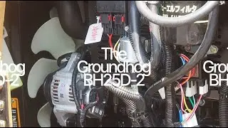 The Groundhog BH25D-2 Mini-Excavator Walkthrough