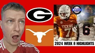 British Guy's Reacts To Georgia vs Texas | Full Game Highlights