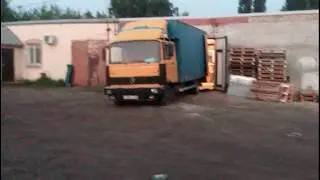 Первый рейс на Mercedes 809