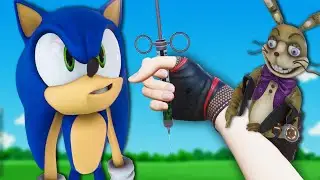 I Performed Illegal Experiments on Sonic The Hedgehog! - BONELAB VR