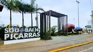 Orla da Praia de  Balneário Piçarras SC