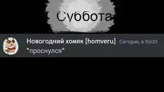 Прошлое Хомяка | Discord #2