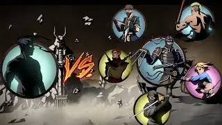 Shadow Fight 2 - INTERLUDE - Defeating LYNX AND GUARDS