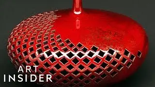 Ceramic Artist Is A Master At Poking Holes Into Pottery