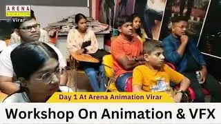 Highlights from Our 3-Day Free Workshop on Animation, VFX, and Graphics!