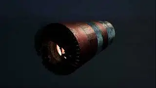 Unreal Engine - One Mesh Shader animated Engine