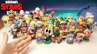 😱REVIEW OF ALL THE PLASTICINE FIGURES FOR BRAWL STARS!