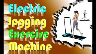 Electric Jogging Exercise Machine 2023 Review on Amazon USA #shortsvideo