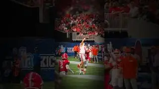 Clemson One-Handed Catch 👀 #shorts