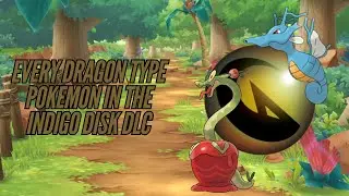 Every Dragon Type Pokemon in the Pokemon Scarlet/Violet Indigo Disk DLC