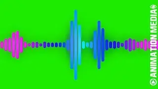 MUSIC EQUALISER DEMO TEMPLATE 1 GREEN SCREEN FREE ANIMATION BACKGROUND OVERLAY [CCM]